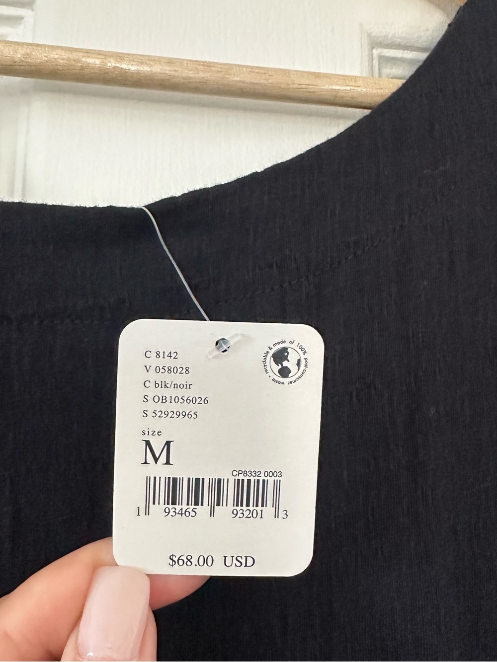 Free People Beach Get Obsessed Gauzy Babydoll Dress Black Boho Vacation medium - Picture 6 of 7